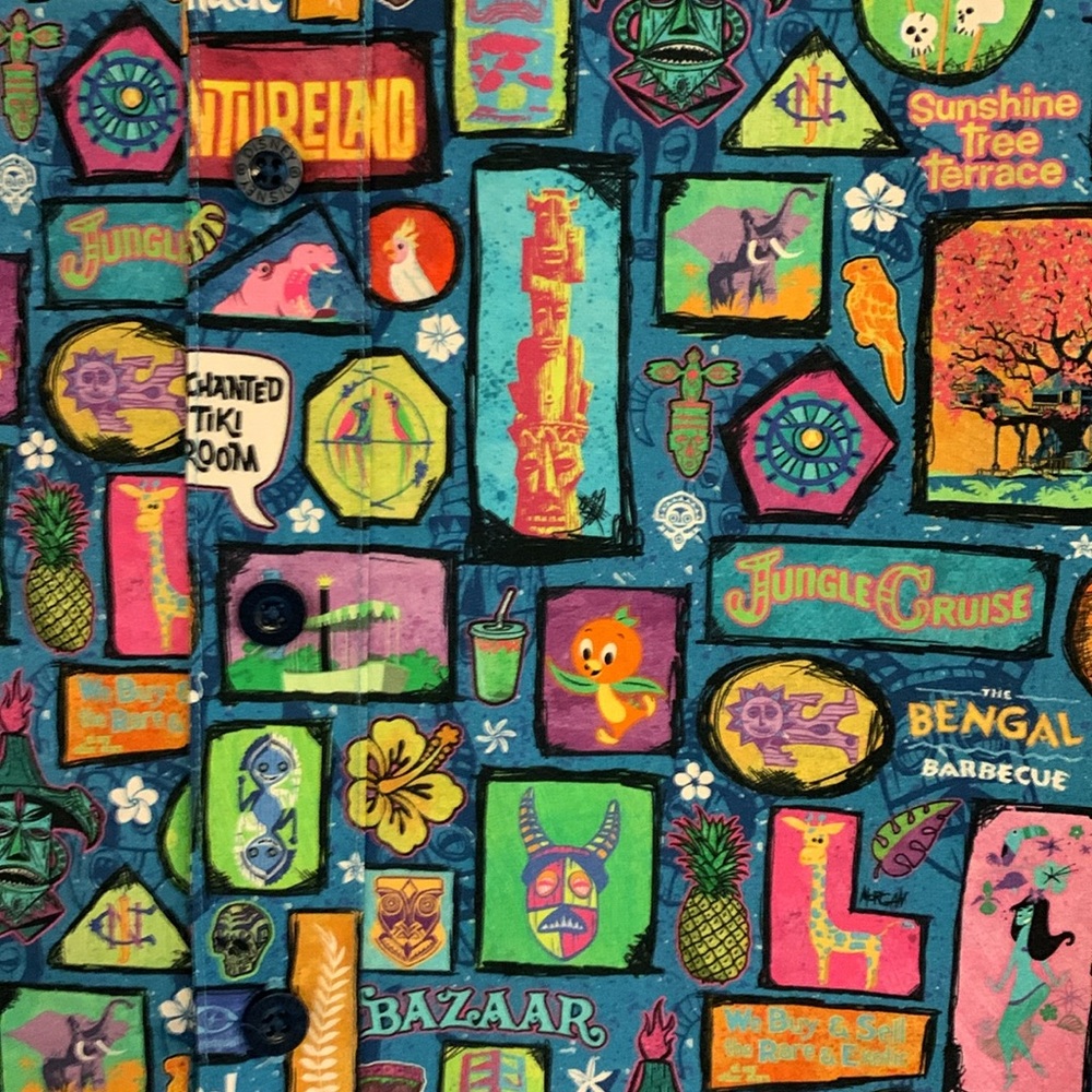 Disney Enchanted Tiki Multicolor Shirt - Picture 3 of 9